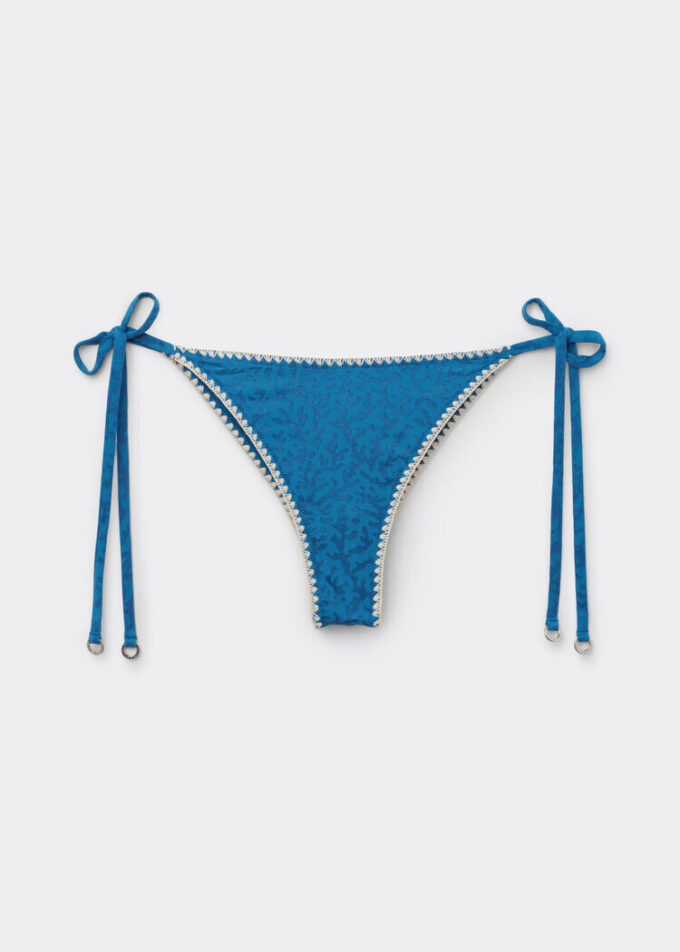 Brazilian bikinibroekjes met striksluiting opzij Sea Corals