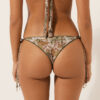 Brazilian bikinibroekjes met tropisch bladmotief