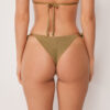 Brazilian bikinibroekjes met veters, verfijnde glans
