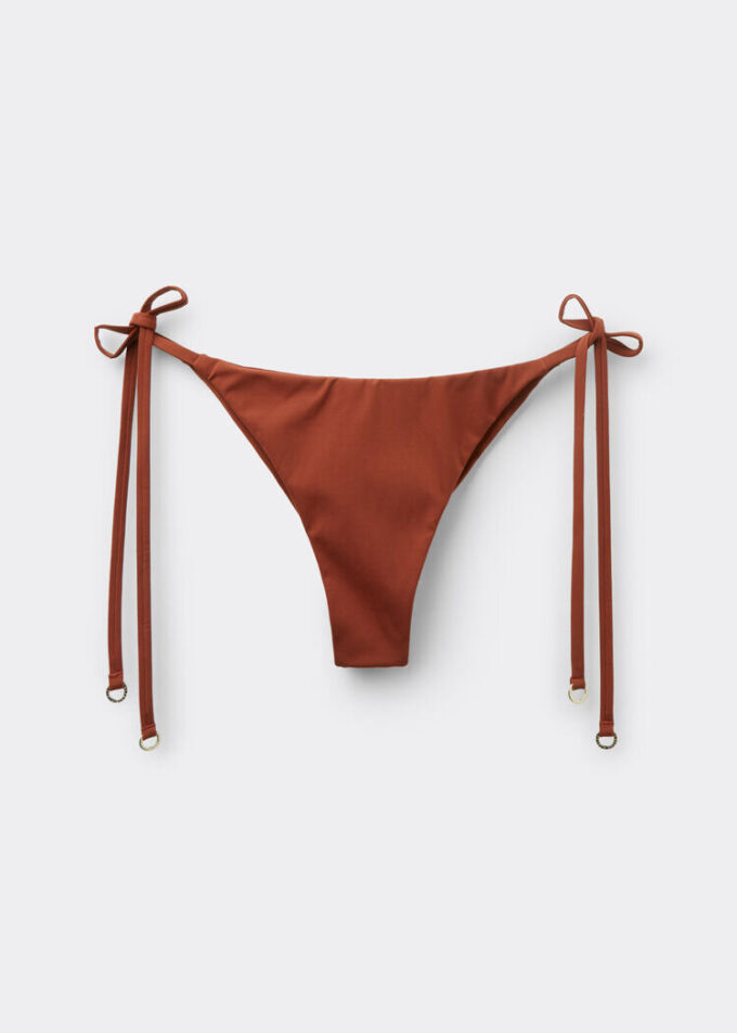 Brazilian bikinibroekjes met vetersluiting, premium pasvorm