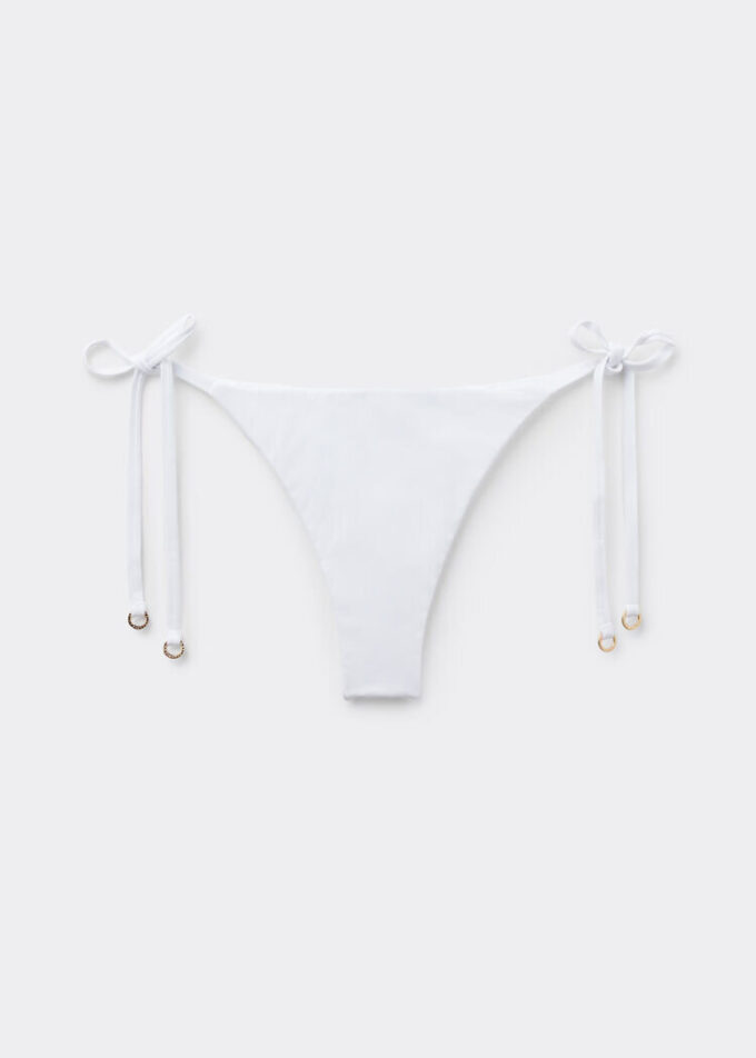 Brazilian bikinibroekjes met vetersluiting, premium pasvorm