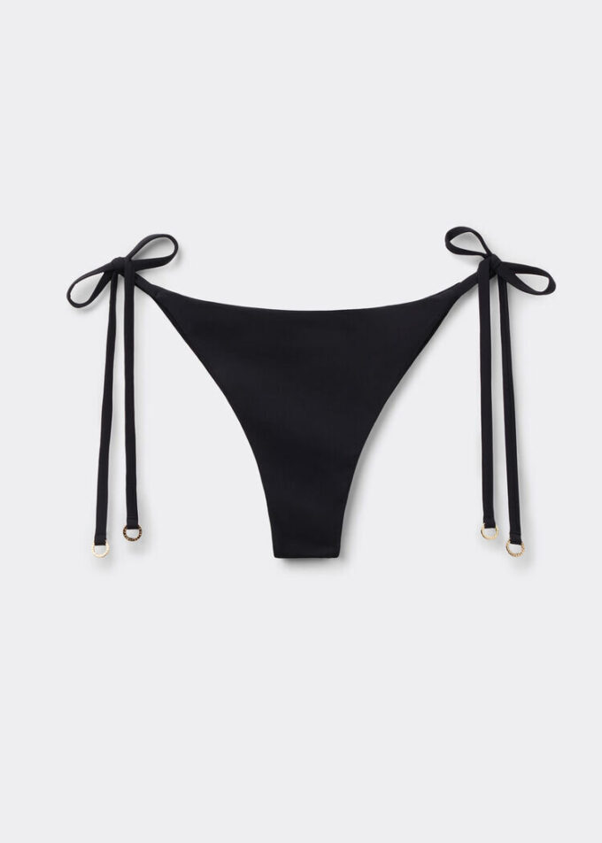 Brazilian bikinibroekjes met vetersluiting, premium pasvorm