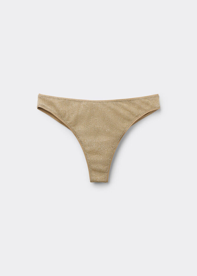 Brazilian bikinibroekjes Metallic Glow