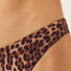 Bruin Animalier Brazilian bikinibroekjes