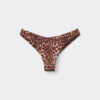 Bruin Animalier Brazilian bikinibroekjes