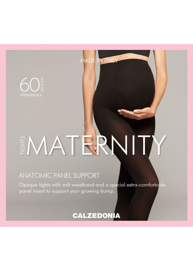 Dichte, matte Maternity-panty van 60 denier