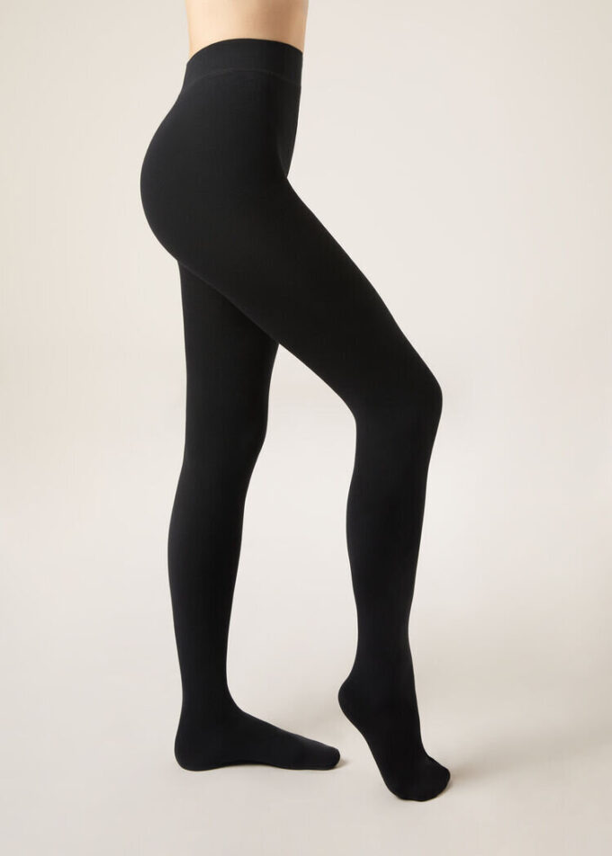 Dichte, matte, ultrawarmte Thermal-Panty