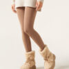 Dichte, matte, ultrawarmte Thermal-Panty