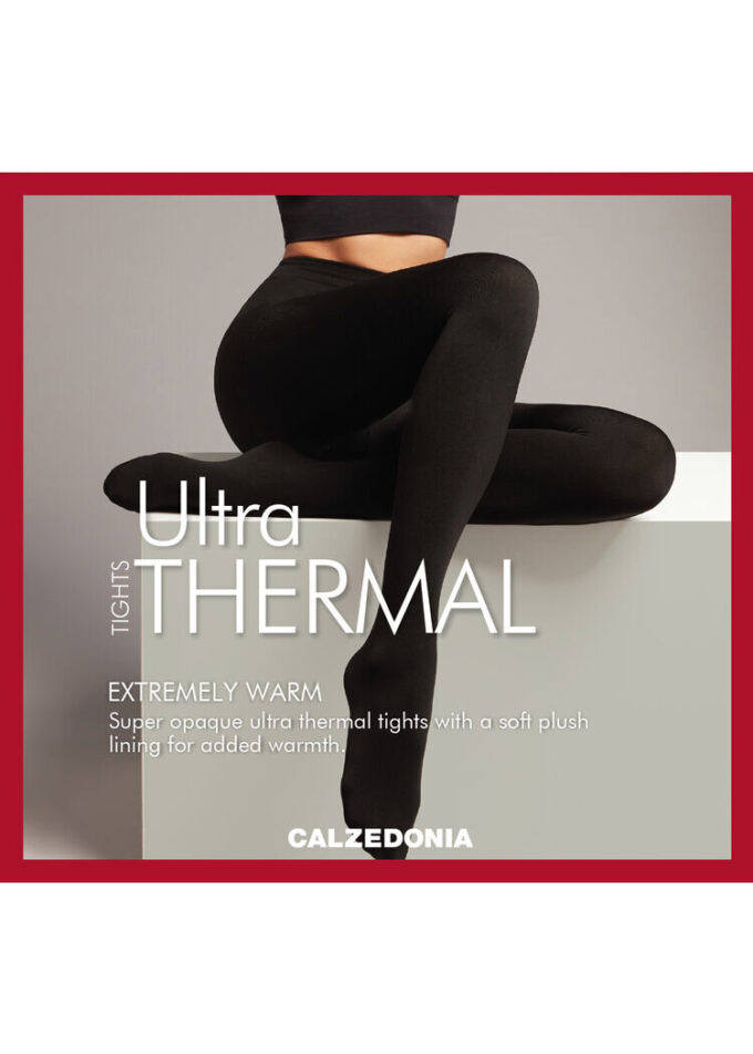 Dichte, matte, ultrawarmte Thermal-Panty