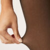Dichte panty met doorschijnend effect