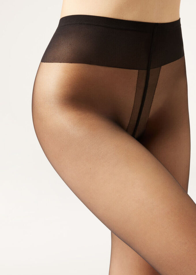 Doorschijnende, matte, Resistant 8 denier panty