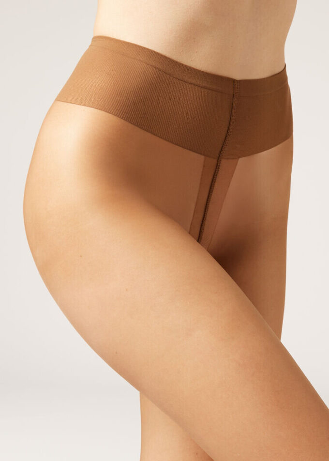 Doorschijnende, matte, Resistant 8 denier panty