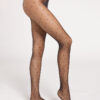 Doorschijnende panty met stippen