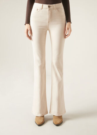 Flared stretchjeans
