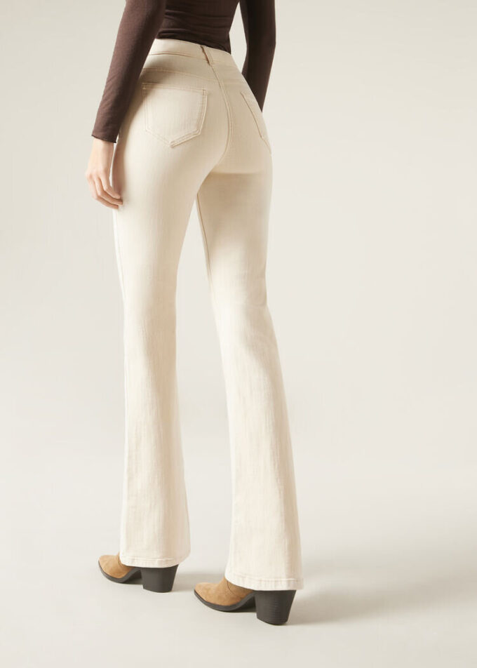 Flared stretchjeans