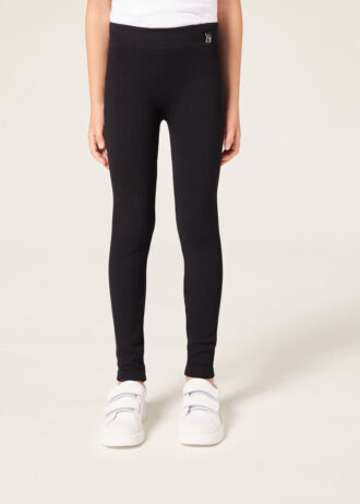 Geribbelde legging voor meisjes