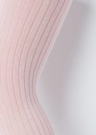 Geribde katoenen panty’s voor meisjes