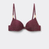 Gevoerde Push-up bikinitop Golden Glow