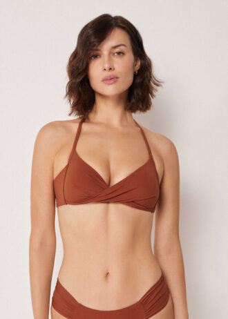 Gevoerde Triangel bikinitop Premium Fit