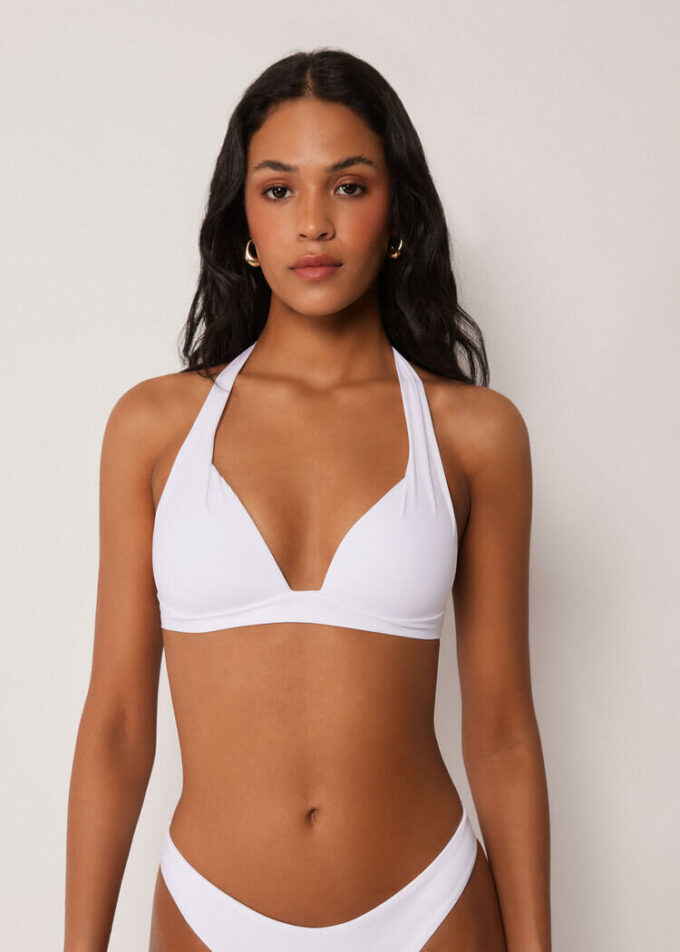 Gevoerde Triangel bikinitop Premium Fit