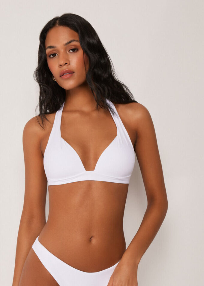 Gevoerde Triangel bikinitop Premium Fit