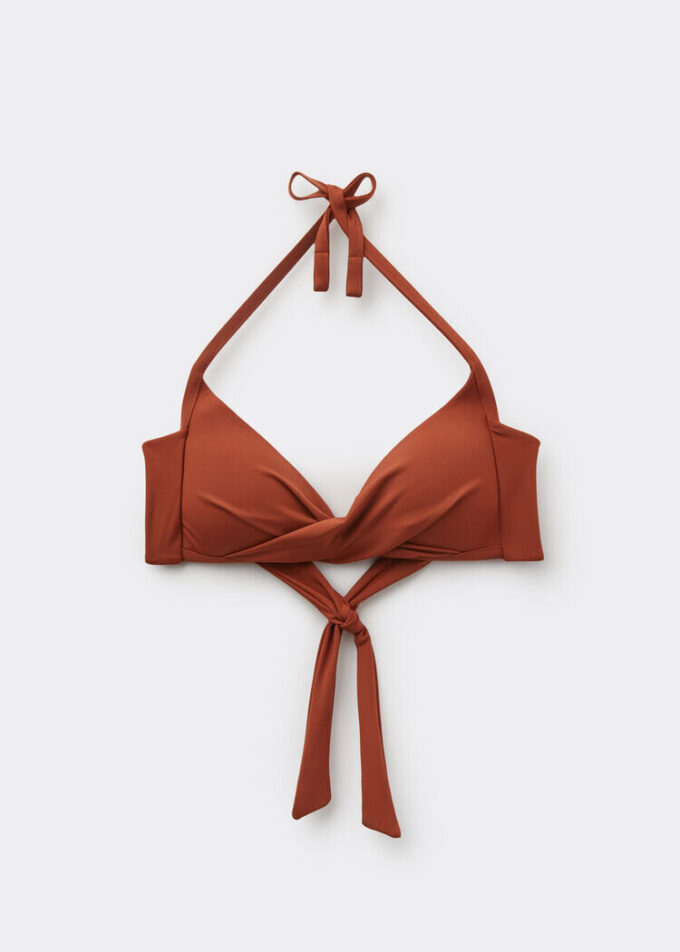 Gevoerde Triangel bikinitop Premium Fit