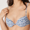 Gewatteerde Push-up bikinitop Water Reflection