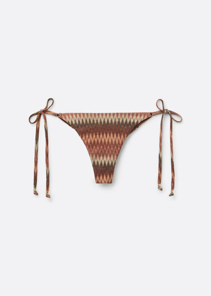 Gouden Chevron Brazilian bikinibroekjes