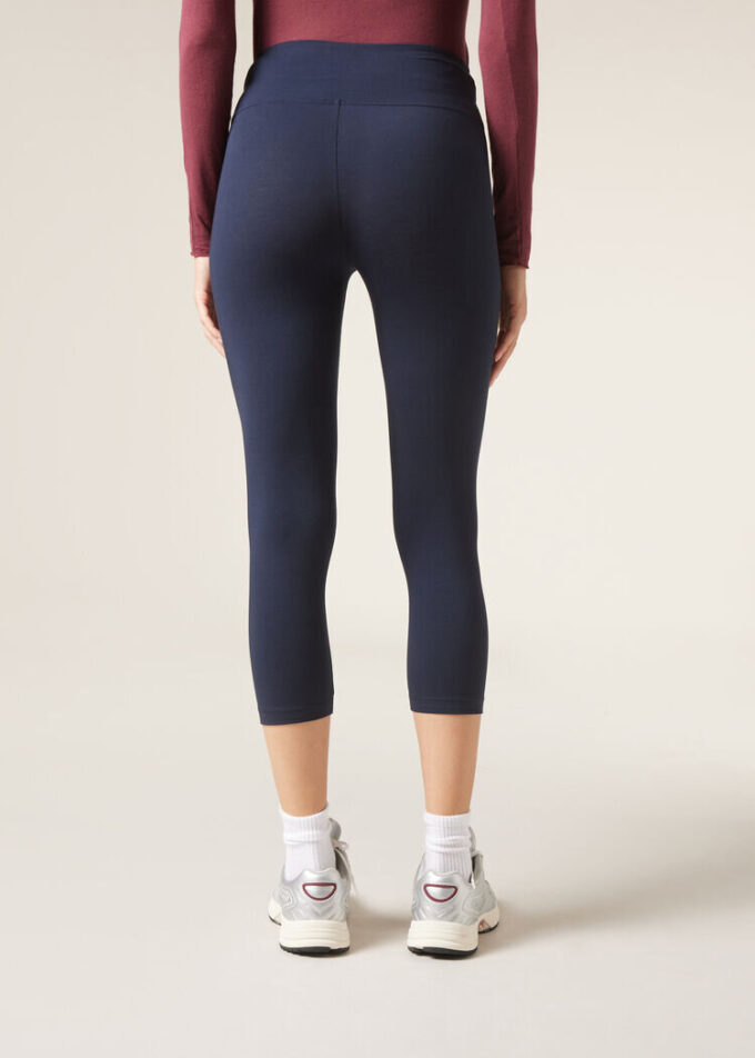 Katoenen capri-legging