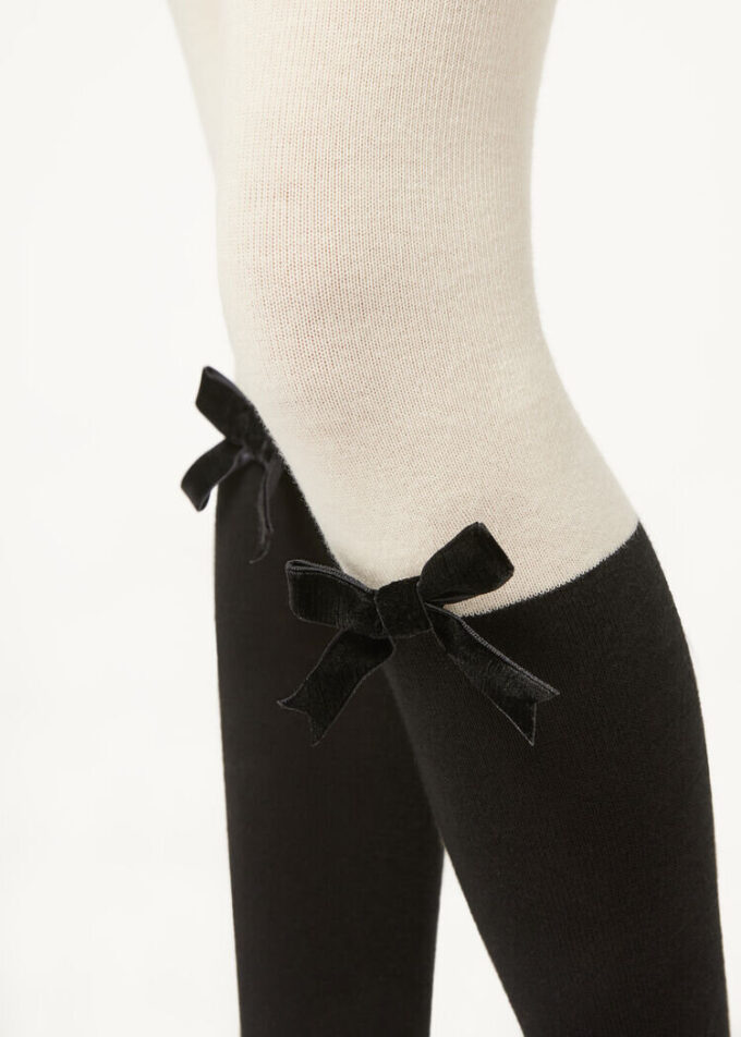 Katoenen longuette-panty voor meisjes