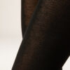 Ondoorzichtige, matte panty van kasjmier en modal