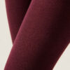 Ondoorzichtige, matte panty van kasjmier en modal