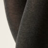 Ondoorzichtige, matte panty van kasjmier en modal