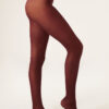 Ondoorzichtige, matte, ultralichte panty met kasjmier
