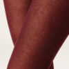 Ondoorzichtige, matte, ultralichte panty met kasjmier