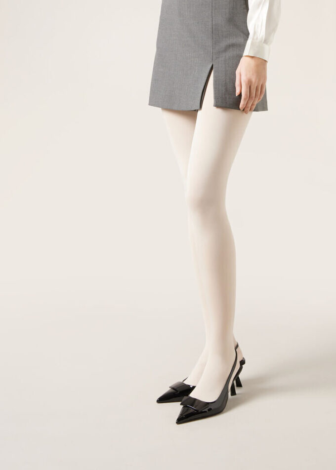 Ondoorzichtige, matte, zachte en comfortabele 50 denier panty