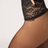 Panty met kanten tailleband