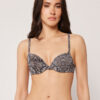 Push-up bikinitops Classic Snake