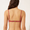 Push-up bikinitops glanzend satijn