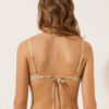Push-up bikinitops Gold Waves