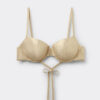 Push-up bikinitops Gold Waves