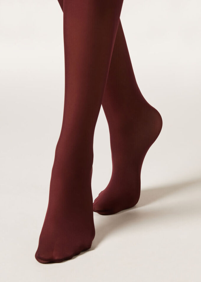 Semi-dichte, matte, onzichtbare 30 denier panty
