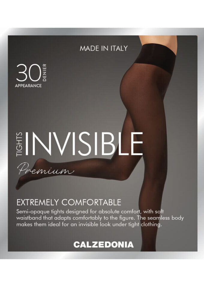 Semi-dichte, matte, onzichtbare 30 denier panty