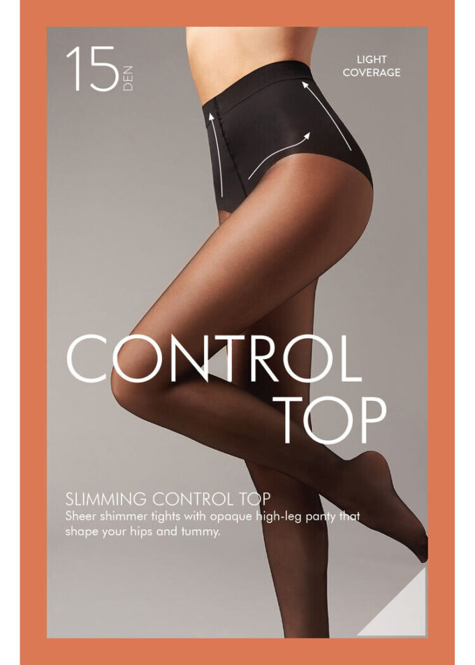 Sheer Control Control Top 15 denier panty