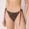 String-bikini-broekje Brown Glitter