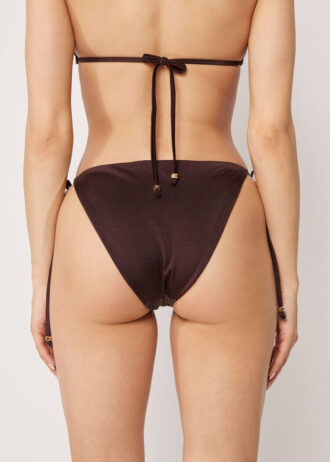 String-bikini-broekje Brown Glitter