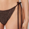 String-bikini-broekje Brown Glitter