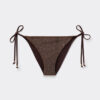 String-bikini-broekje Brown Glitter