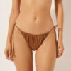 String-bikini-broekje van glanzend satijn