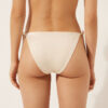 String-bikini-broekje van glanzend satijn